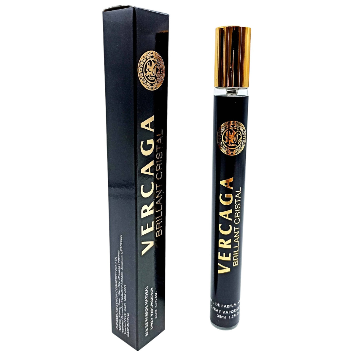 VERCAGA Brillant Cristal Black 35 ml