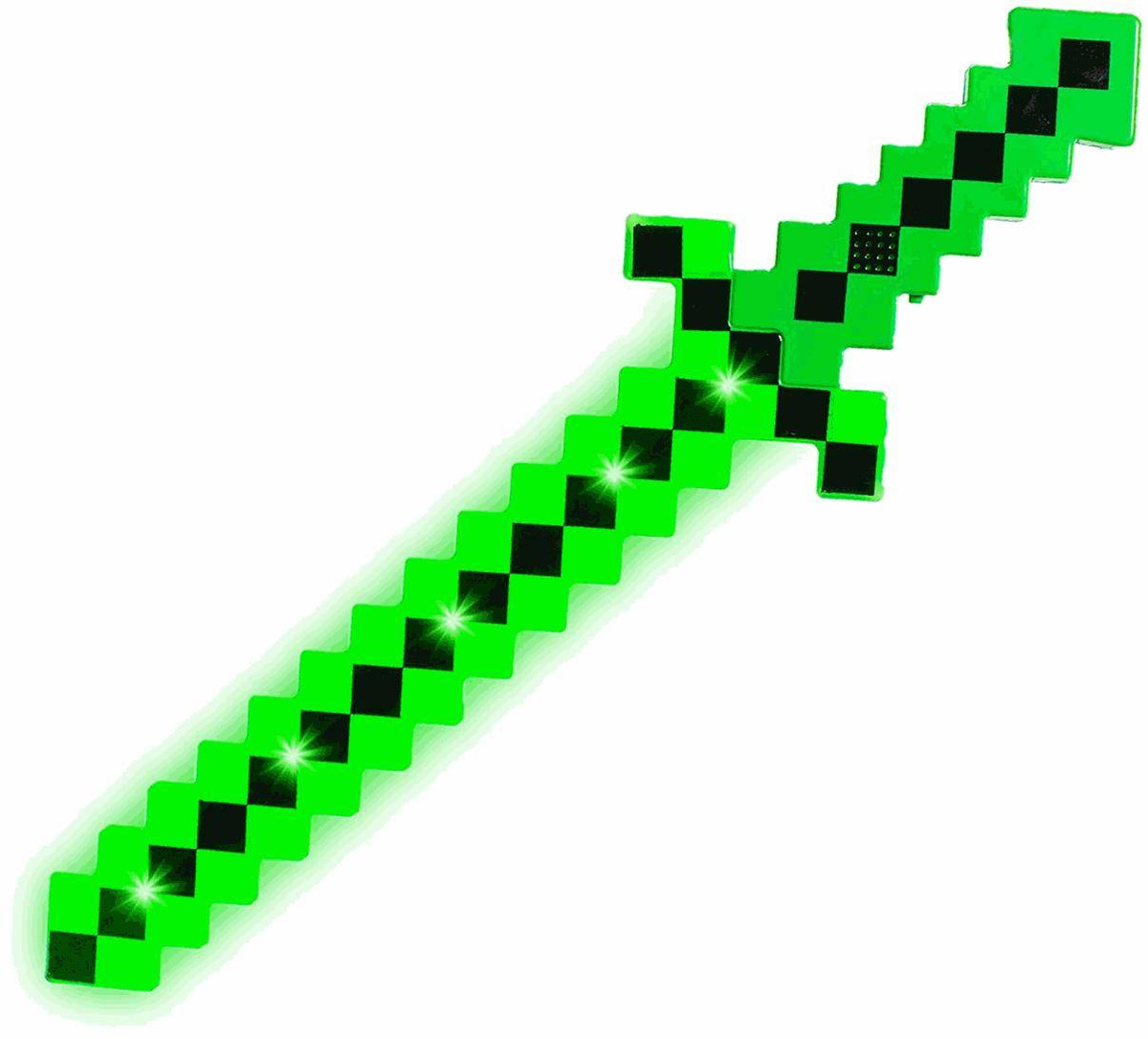 MINECRAFT Strój dla chłopca CREEPER / kostium na bal rozmiar M 120-130 cm + miecz + karabin